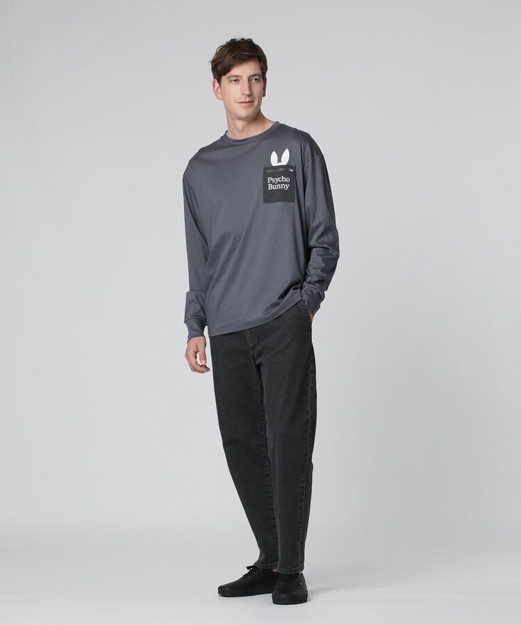 NEWポケットバニー シルケットスムース ロングスリーブTシャツ｜Psycho