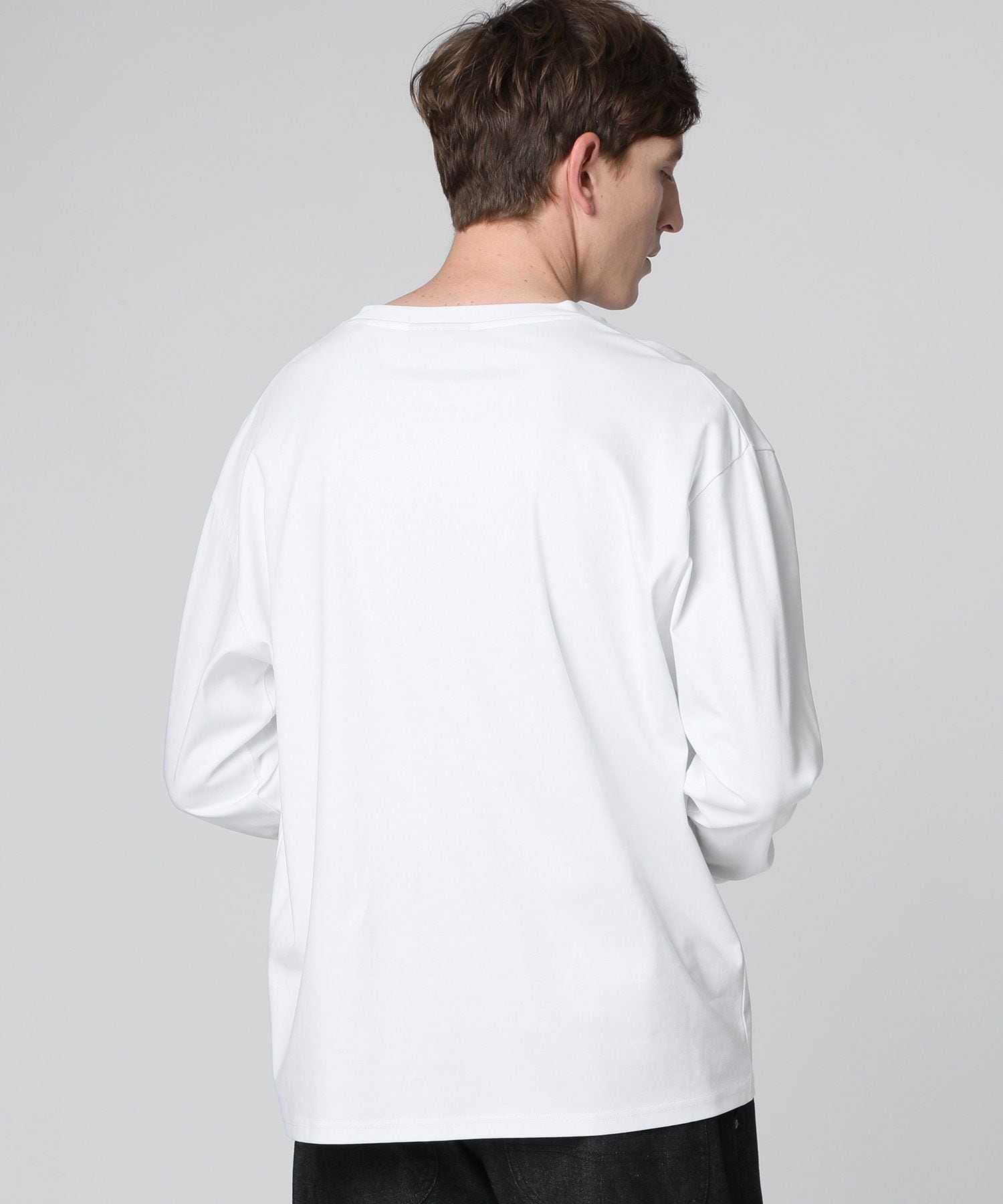 サイコバニー　NEWポケットバニー シルケットスムース ロングスリーブTシャツ NEWポケットバニー シルケットスムース ロングスリーブTシャツ