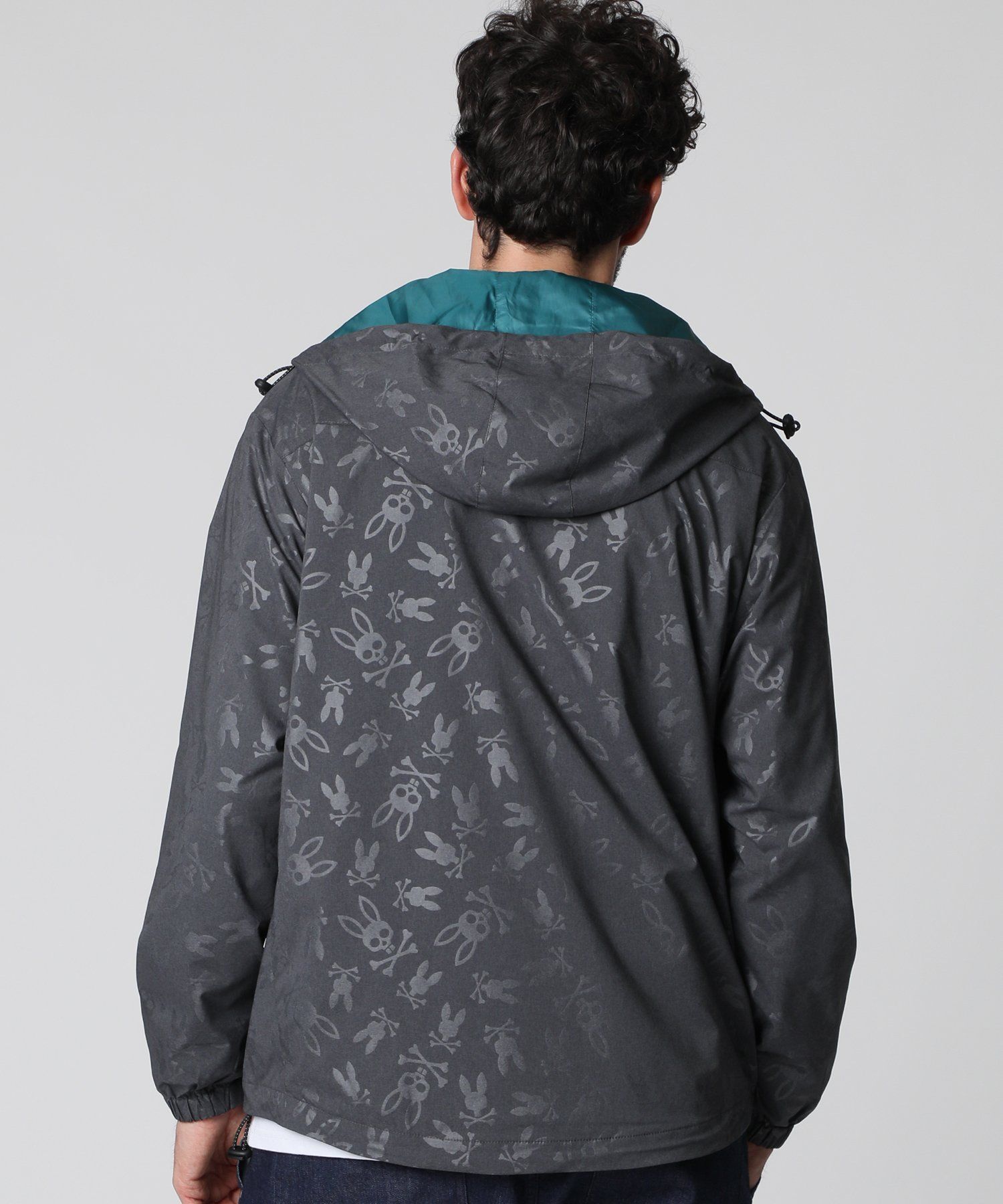 エビス evisu 戎 モノグラフ ナイロン マウンテンパーカー 44