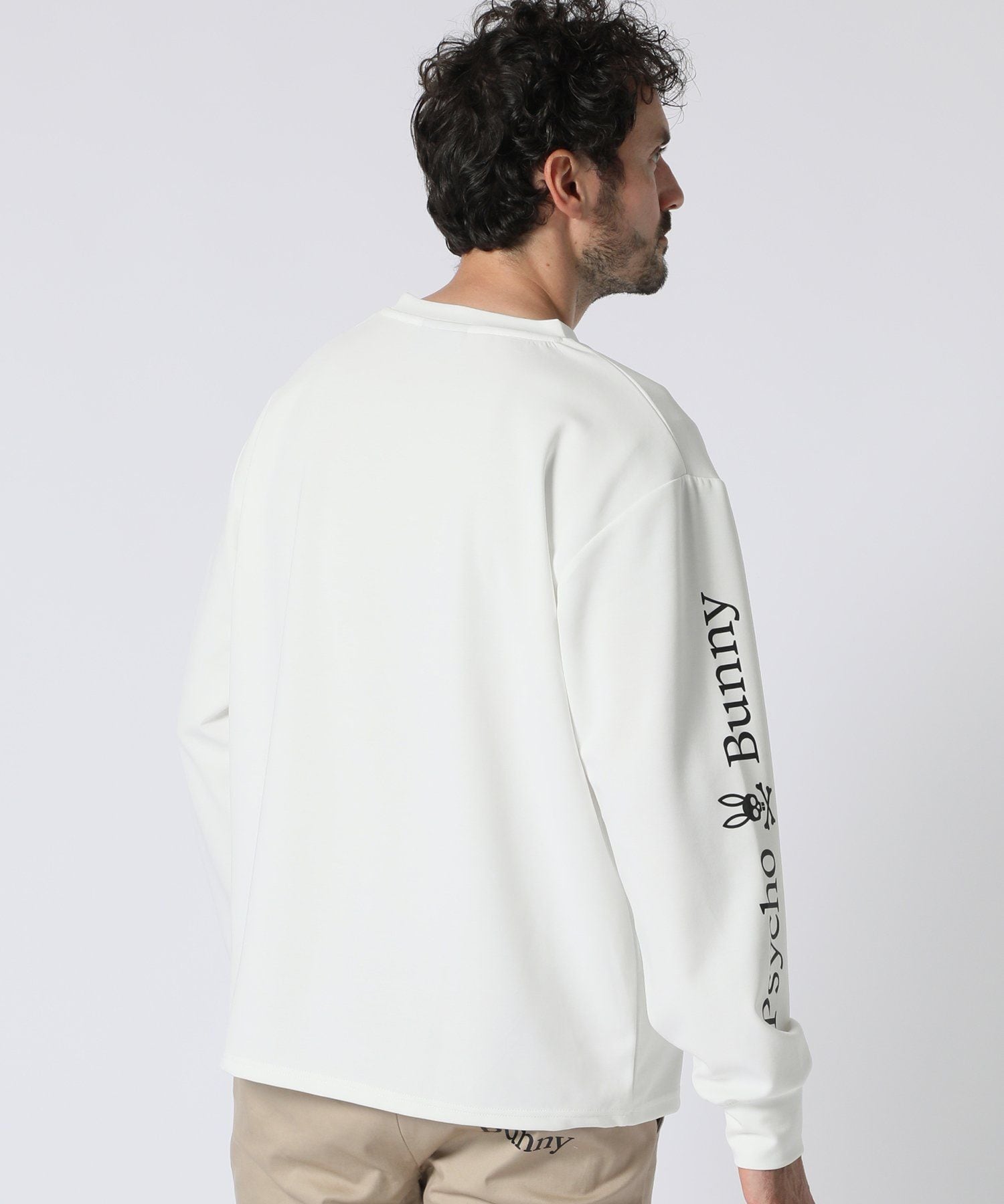 Psycho Bunny - coco 中古 サイコバニー Psycho Bunny レディース 長袖シャツ 2(L) 紺 ネイビー モックネック スヌーピー Psycho Bunny - coco 中古 サイコバニー Psycho Bunny