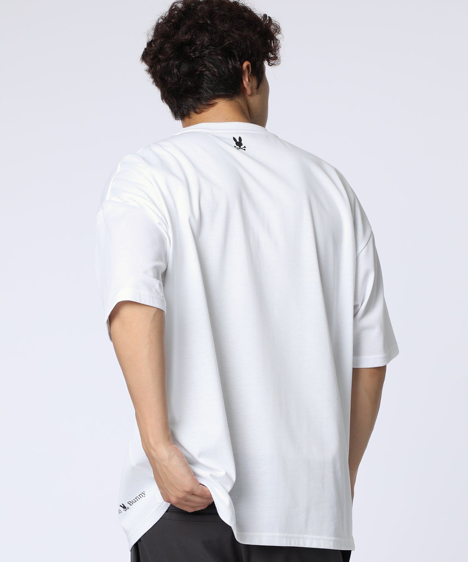 WEB限定]ワンポイントロゴ ビッグシルエットTシャツ｜Psycho Bunny