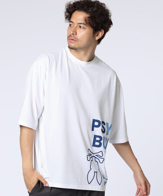 [EC限定]グラデーションサイドロゴ ビッグシルエットTシャツ