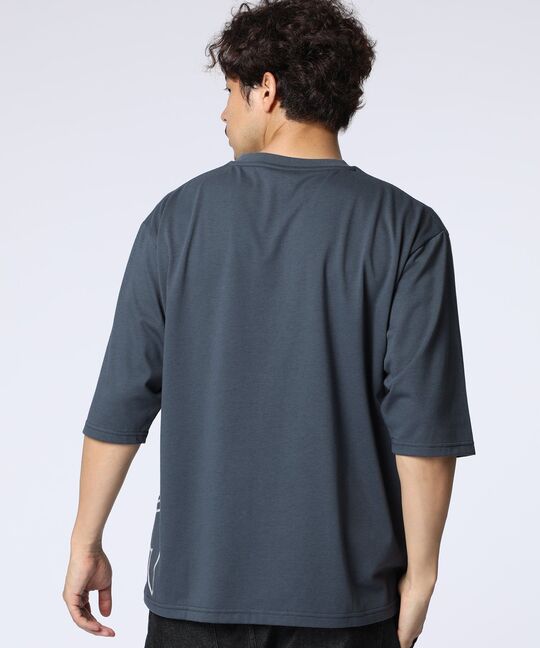 [EC限定]グラデーションサイドロゴ ビッグシルエットTシャツ