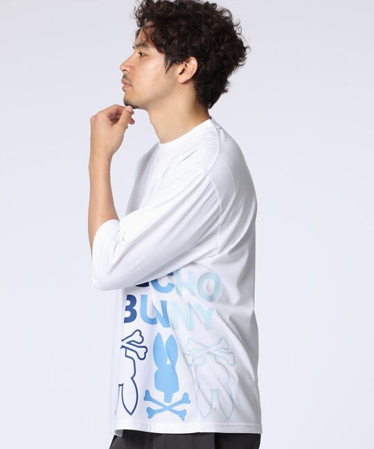 [EC限定]グラデーションサイドロゴ ビッグシルエットTシャツ