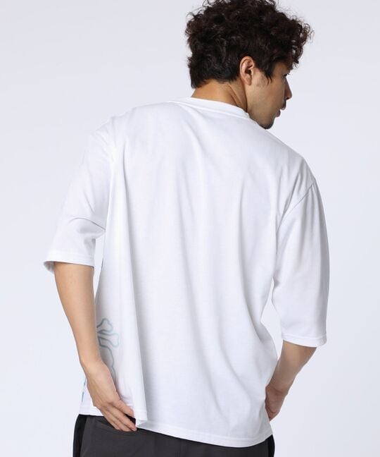 [EC限定]グラデーションサイドロゴ ビッグシルエットTシャツ