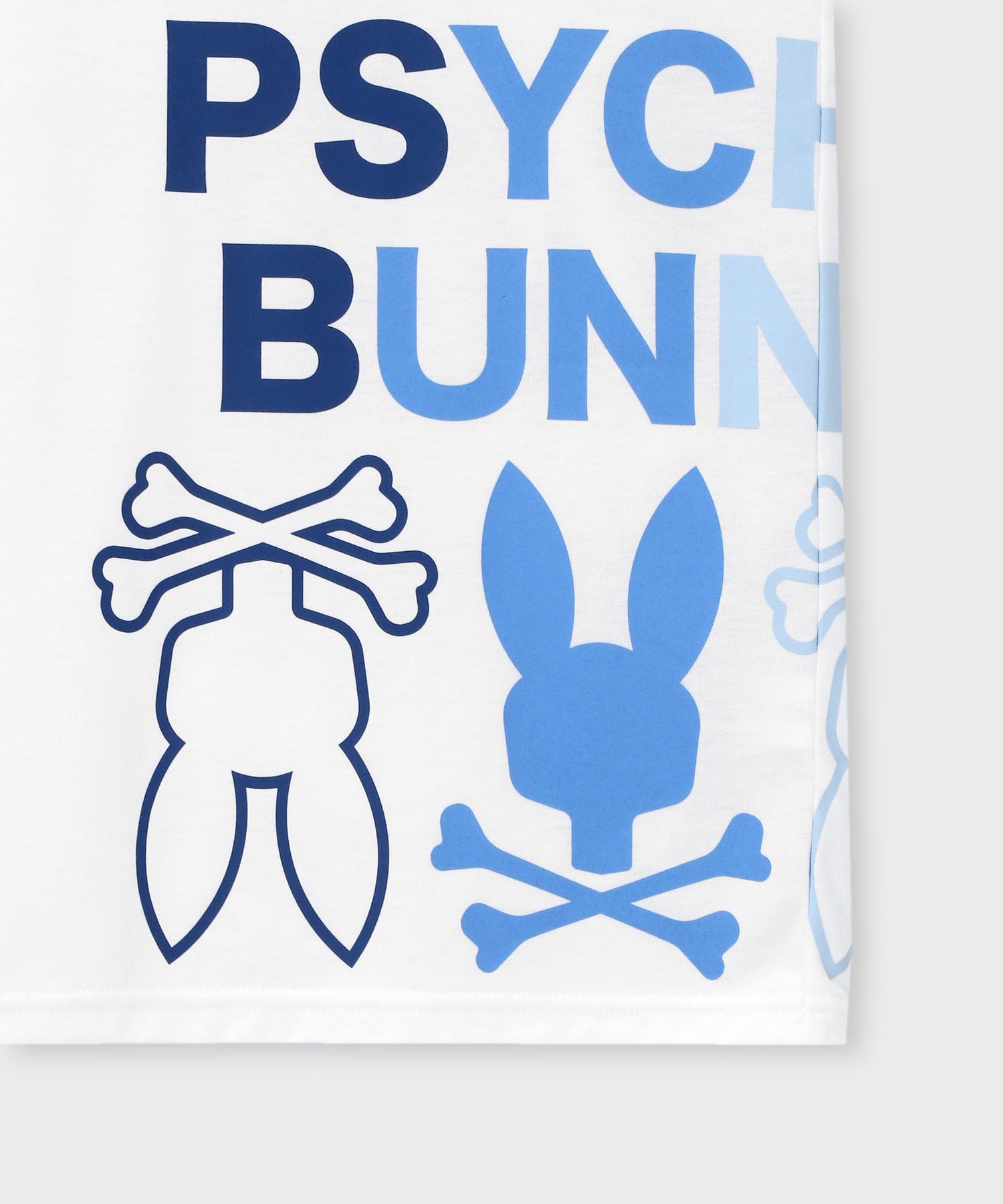 WEB限定]グラデーションサイドロゴ ビッグシルエットTシャツ｜Psycho