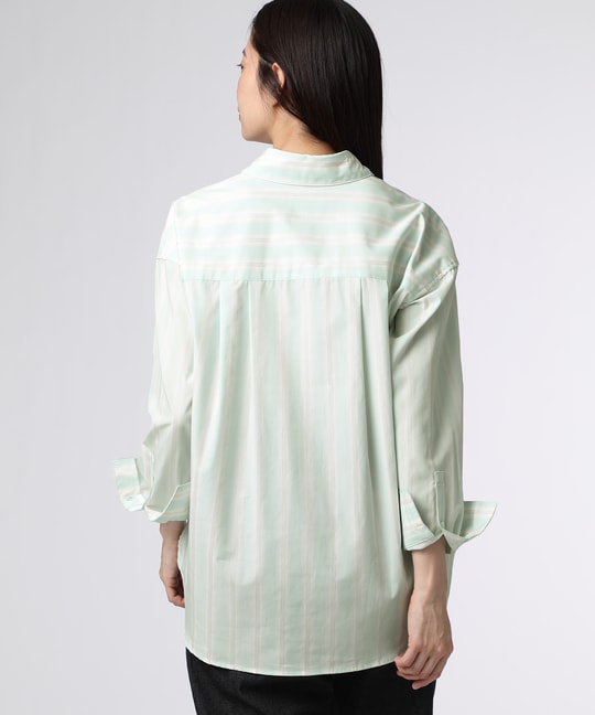 [WOMEN]ストライプ シャツ
