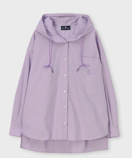 [WOMEN]フーディ シャツ