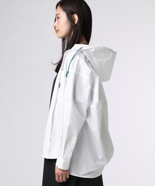 [WOMEN]フーディ シャツ