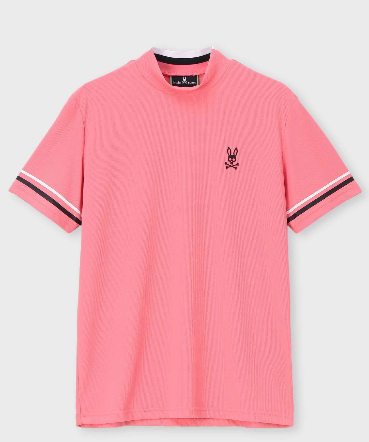 GOLF]スリーブライン モックネックTシャツ｜Psycho Bunny