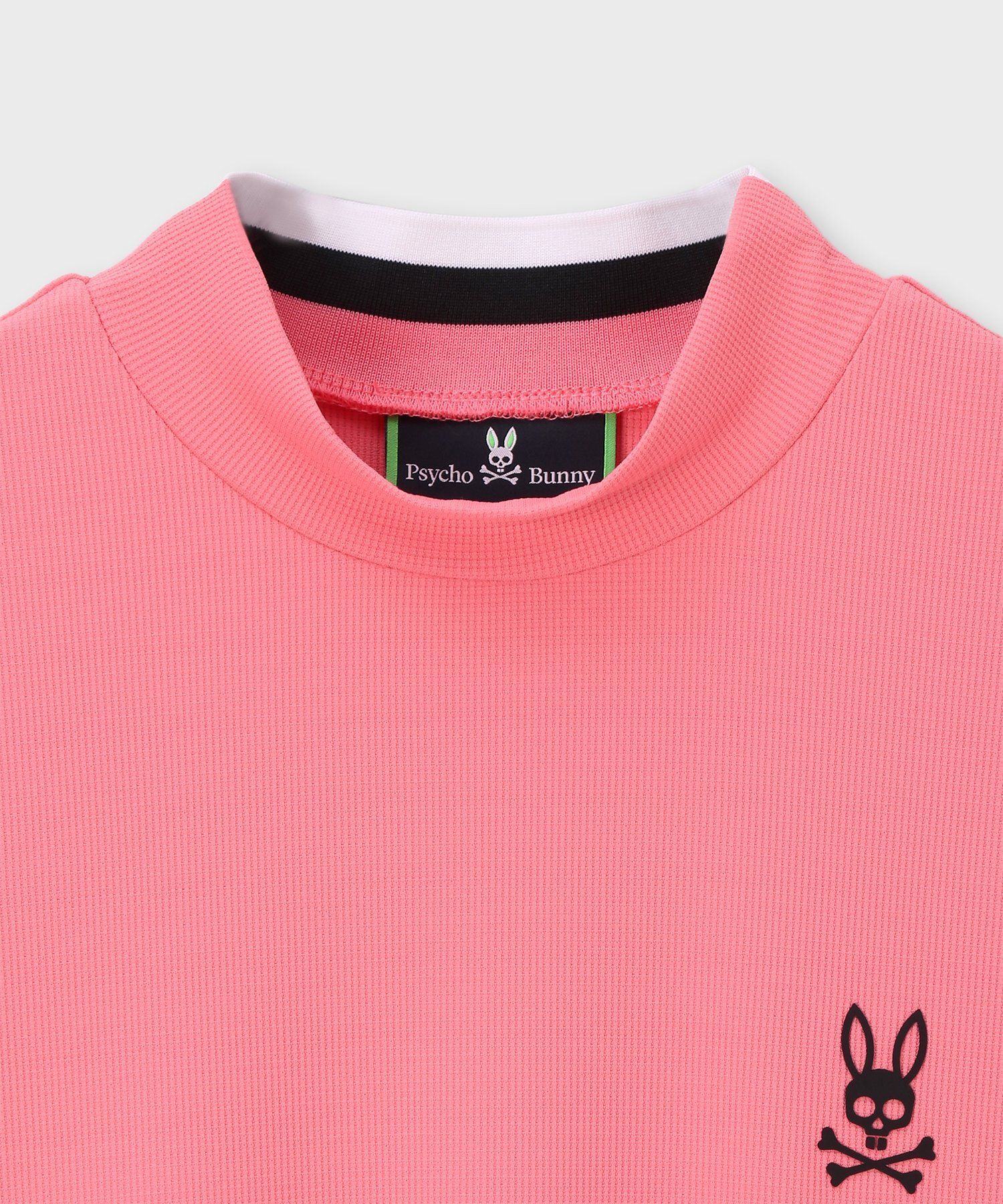 GOLF]スリーブライン モックネックTシャツ｜Psycho Bunny