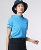 [GOLF][WOMEN]スリーブライン モックネックTシャツ
