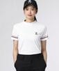 [GOLF][WOMEN]スリーブライン モックネックTシャツ
