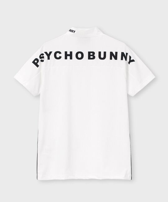 [GOLF] [WOMEN] パイピング シルエットロゴ モックネックTシャツ