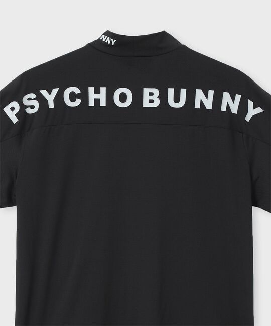 [GOLF] [WOMEN] パイピング シルエットロゴ モックネックTシャツ