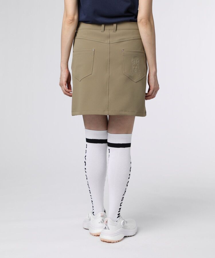 【美品】PSYCHO BUNNY サイコバニー ストレッチスカート ロゴ ゴルフ GOLF][WOMEN]2WAYストレッチ スカート｜Psycho Bunny｜サイコ