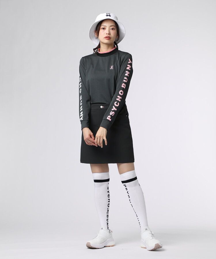 【美品】PSYCHO BUNNY サイコバニー ストレッチスカート ロゴ ゴルフ GOLF][WOMEN]2WAYストレッチ スカート｜Psycho Bunny｜サイコ