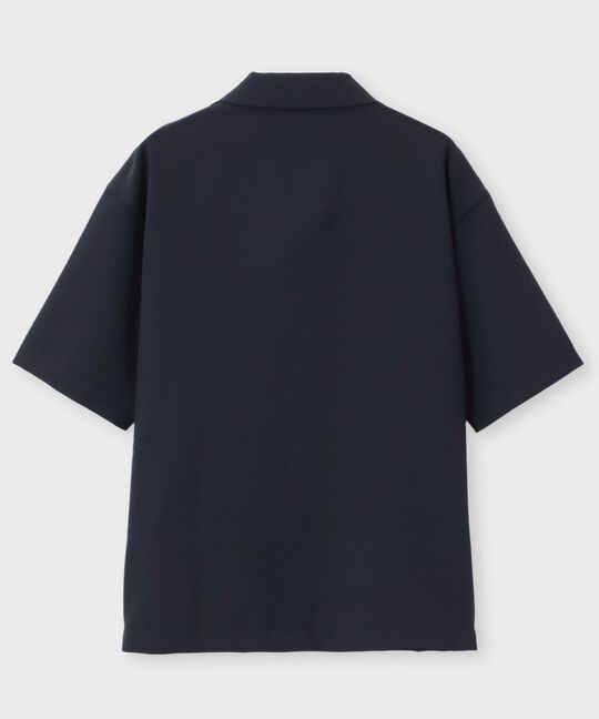 REPREVEダブルクロス スキッパーポロシャツ