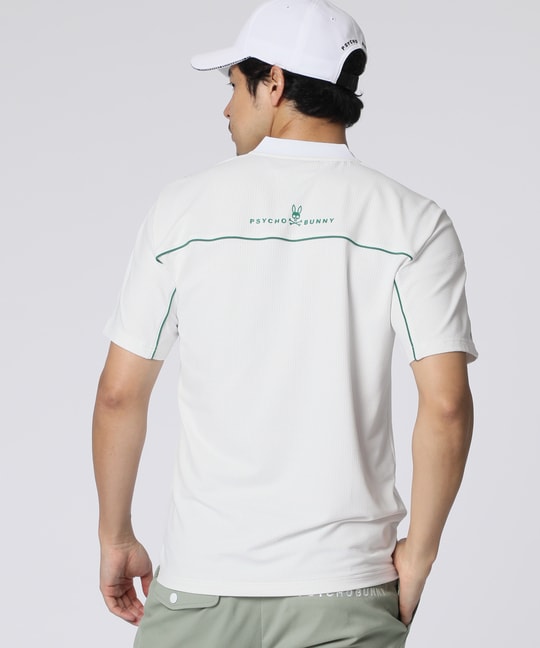 [GOLF] ハーフジップ ヘンリーネックTシャツ