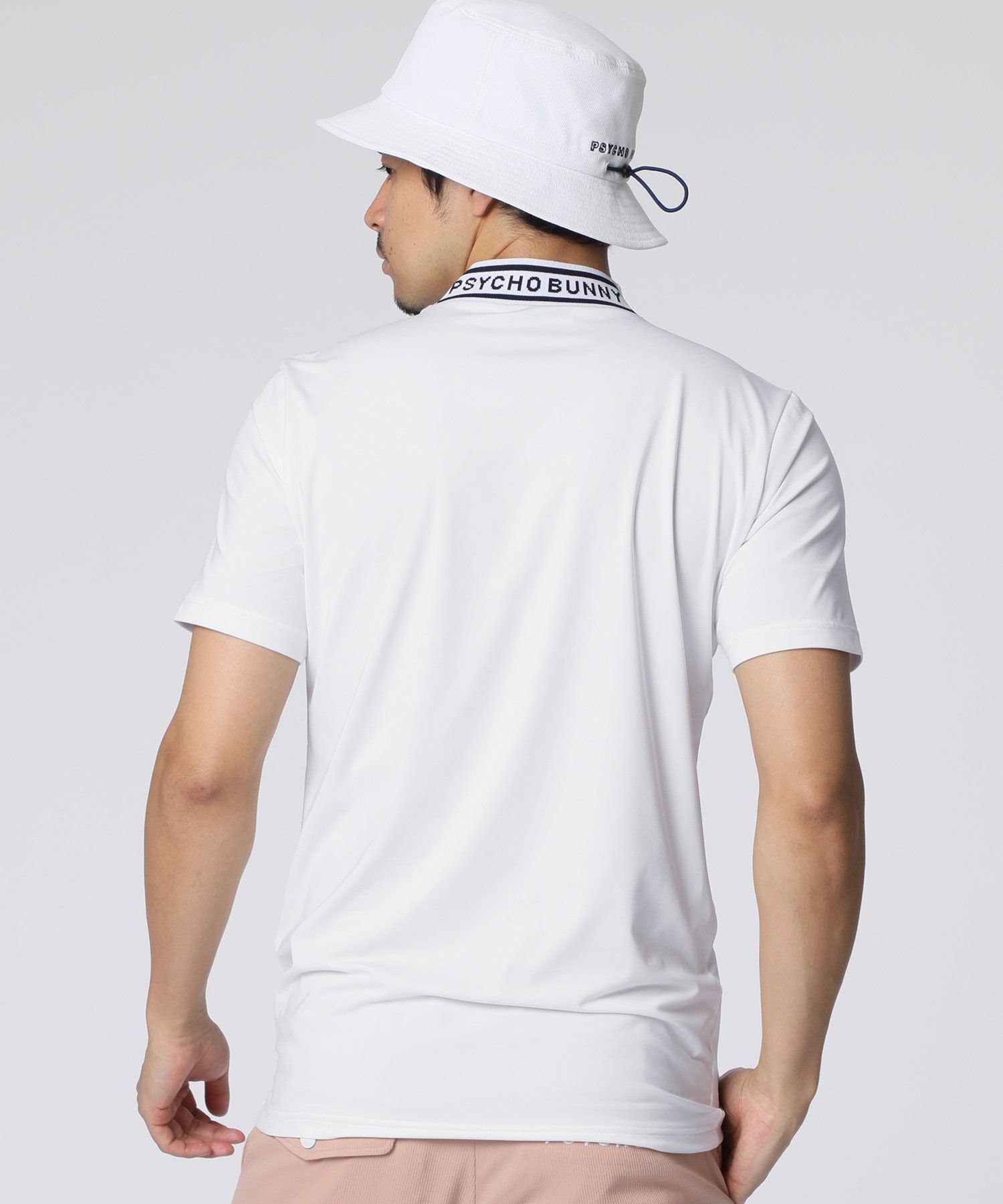 GOLF] 3Dカラーロゴ モックネックTシャツ｜Psycho Bunny｜サイコ
