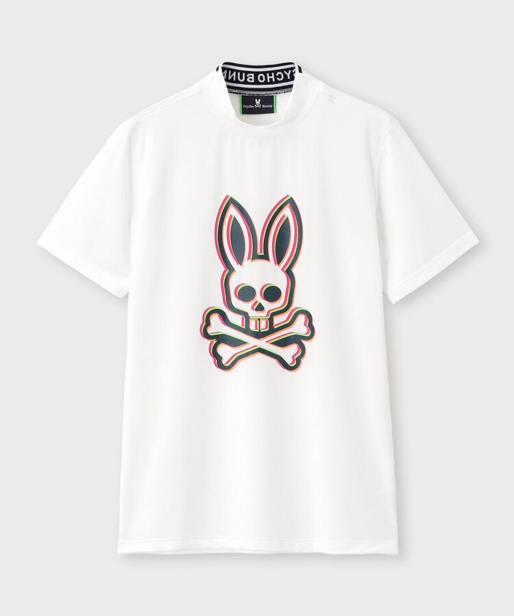 GOLF] 3Dカラーロゴ モックネックTシャツ｜Psycho Bunny｜サイコ