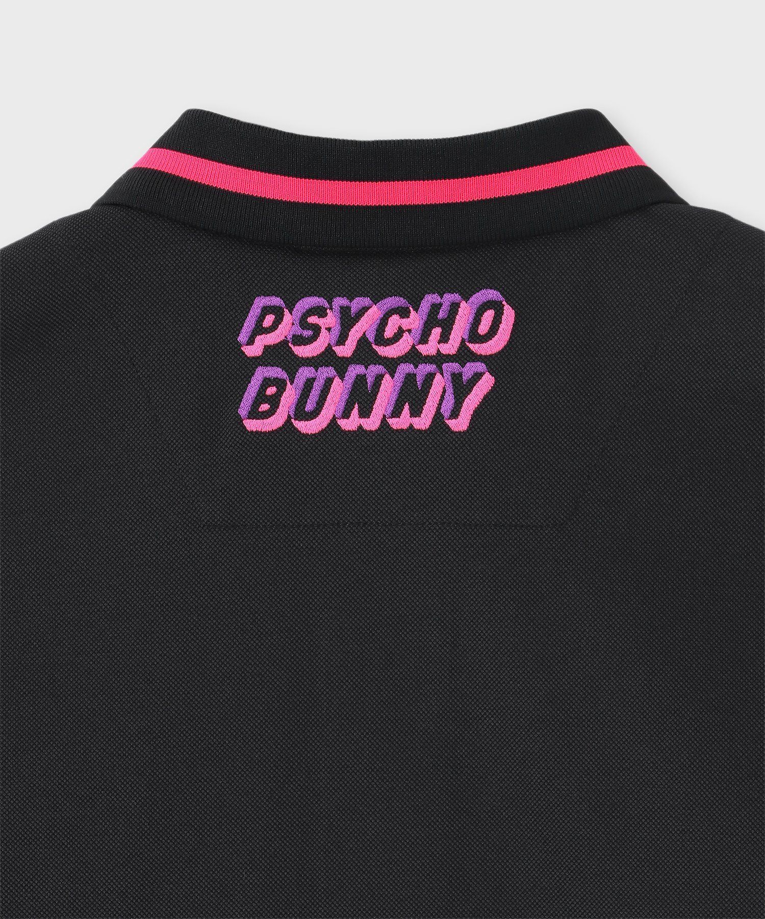 Psycho Bunny ポロシャツ ホワイト/ピンク/ブラック M セール】マーブルロゴ ポロシャツ（ポロシャツ）｜Psycho Bunny