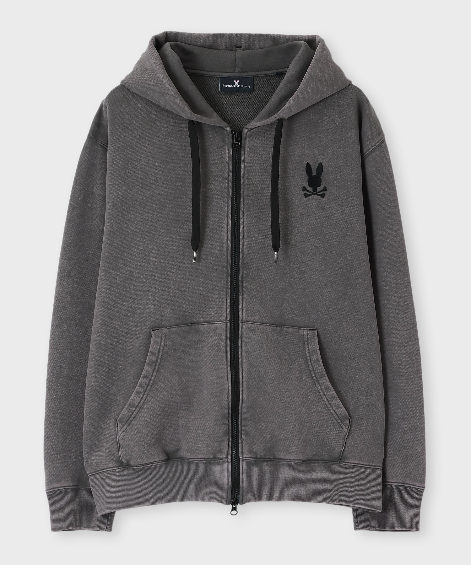 PSYCHO BUNNY ブラック ワンピース　ストレッチ　スエット　パーカー WOMENS ALEXANDER SWEATSHIRT - B2S156E200