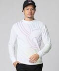 [GOLF]グラデーションビッグバニー モックネックTシャツ