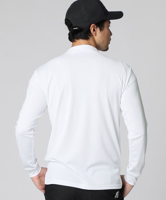 [GOLF]グラデーションビッグバニー モックネックTシャツ