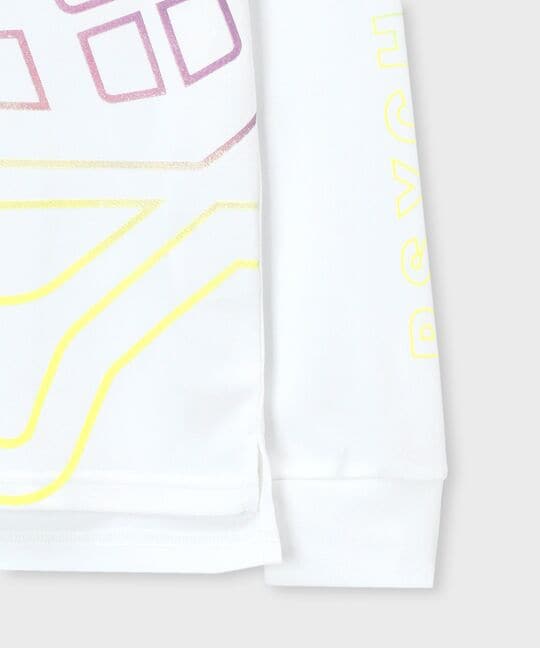 [GOLF]グラデーションビッグバニー モックネックTシャツ