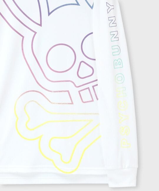 [GOLF]グラデーションビッグバニー モックネックTシャツ