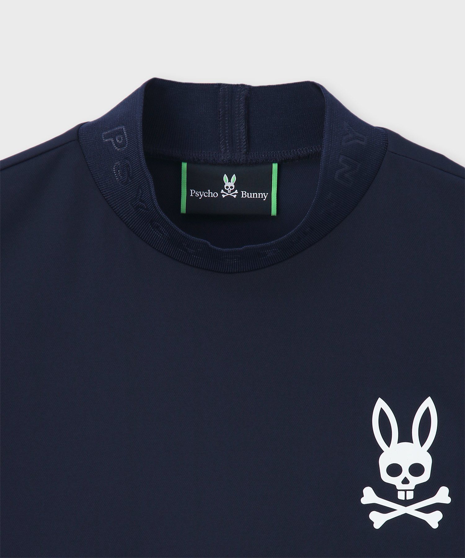 Psycho Bunny ゴルフ サイコバニー 半袖モックネック GF405