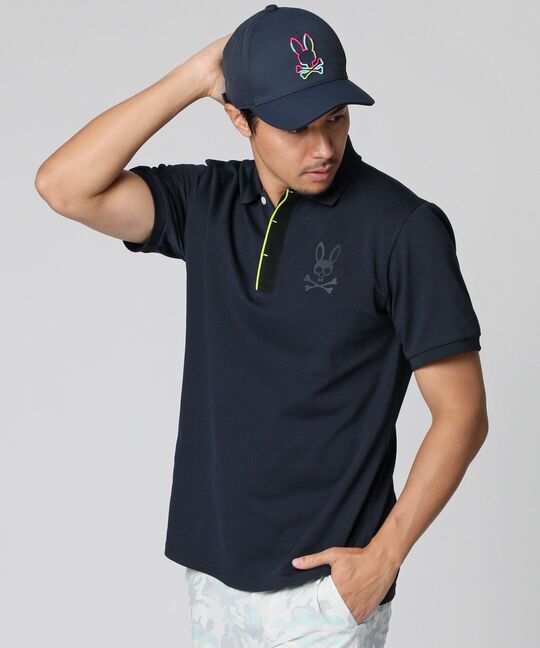 [GOLF]Primeflex鹿の子 ポロシャツ