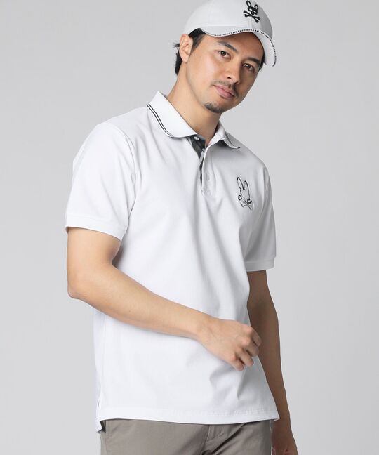 [GOLF]WAVE リサイクルストレッチメッシュ ポロシャツ