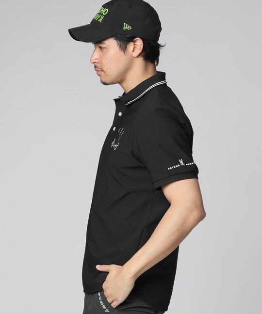 [GOLF]WAVE リサイクルストレッチメッシュ ポロシャツ