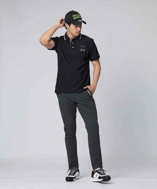 [GOLF]WAVE リサイクルストレッチメッシュ ポロシャツ