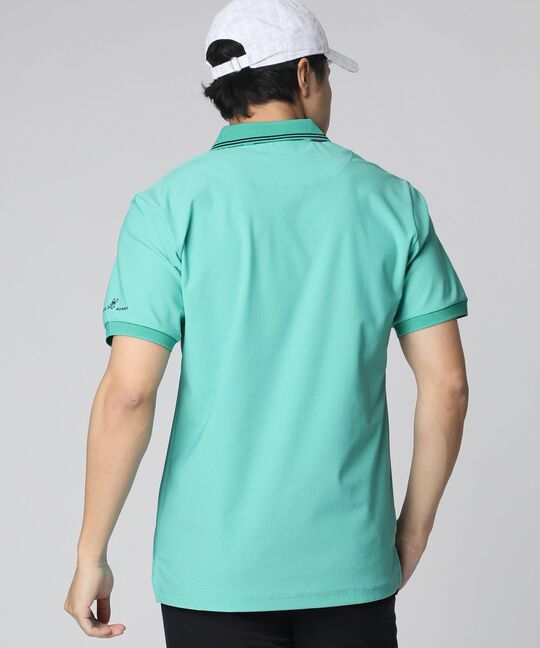 [GOLF]WAVE リサイクルストレッチメッシュ ポロシャツ