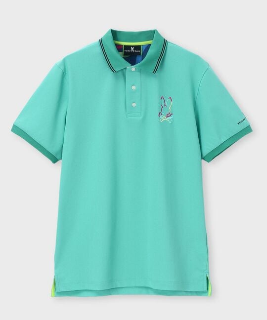 [GOLF]WAVE リサイクルストレッチメッシュ ポロシャツ
