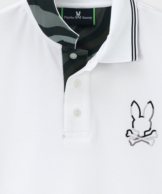 [GOLF]WAVE リサイクルストレッチメッシュ ポロシャツ