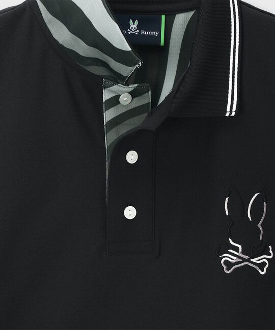 [GOLF]WAVE リサイクルストレッチメッシュ ポロシャツ
