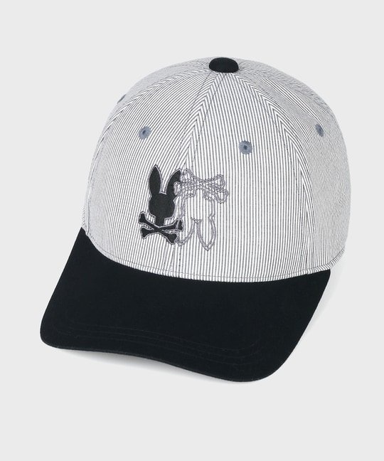 [GOLF]サッカーストライプ 2TONEシルエットロゴ キャップ