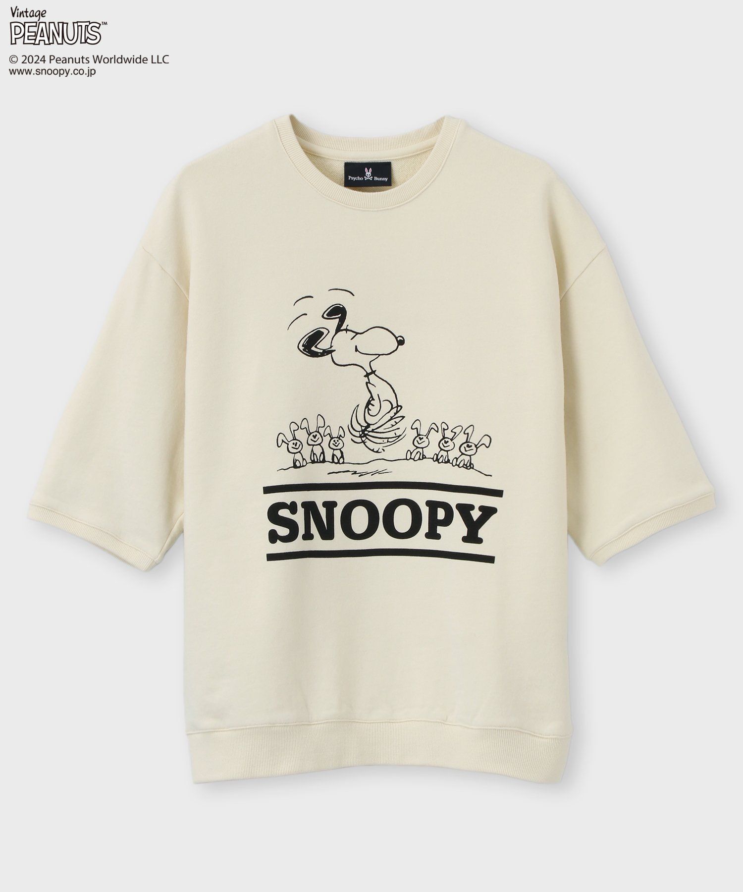 PEANUTS×Psycho Bunny オーバーサイズ スウェット｜Psycho Bunny