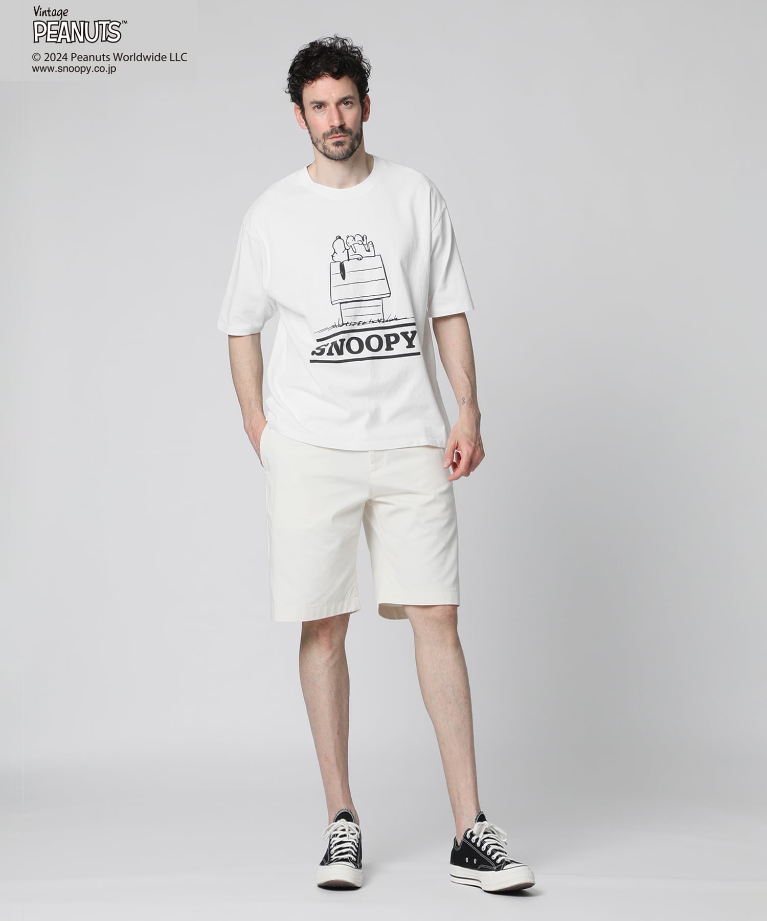 PEANUTS×Psycho Bunny Tシャツ｜Psycho Bunny｜サイコバニー