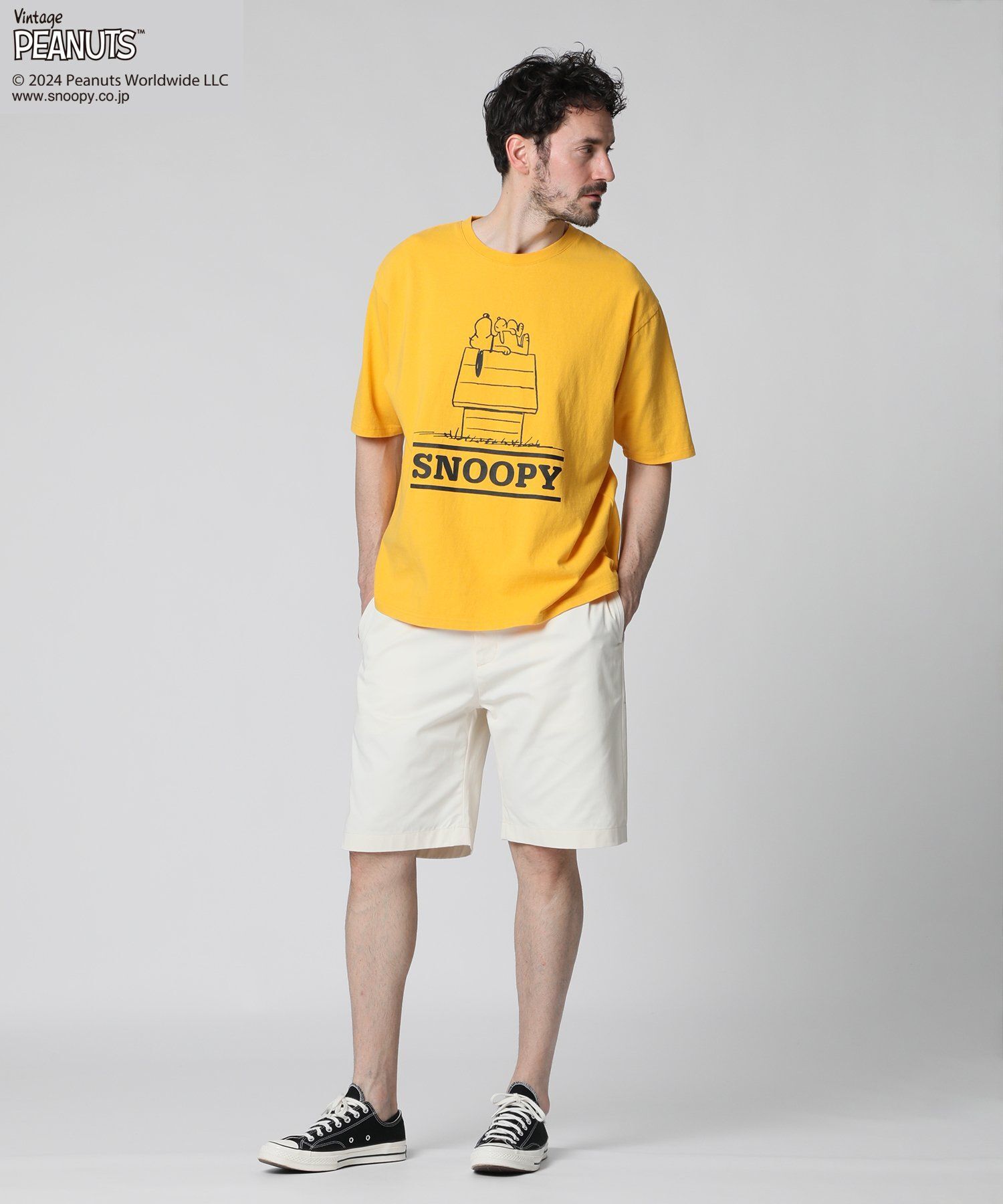 PEANUTS×Psycho Bunny Tシャツ｜Psycho Bunny｜サイコバニー