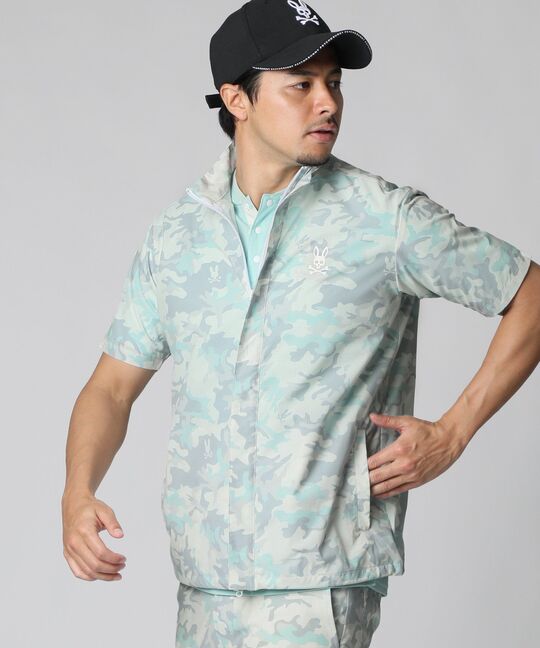 [GOLF]ドットエアー カモバニー 半袖ブルゾン