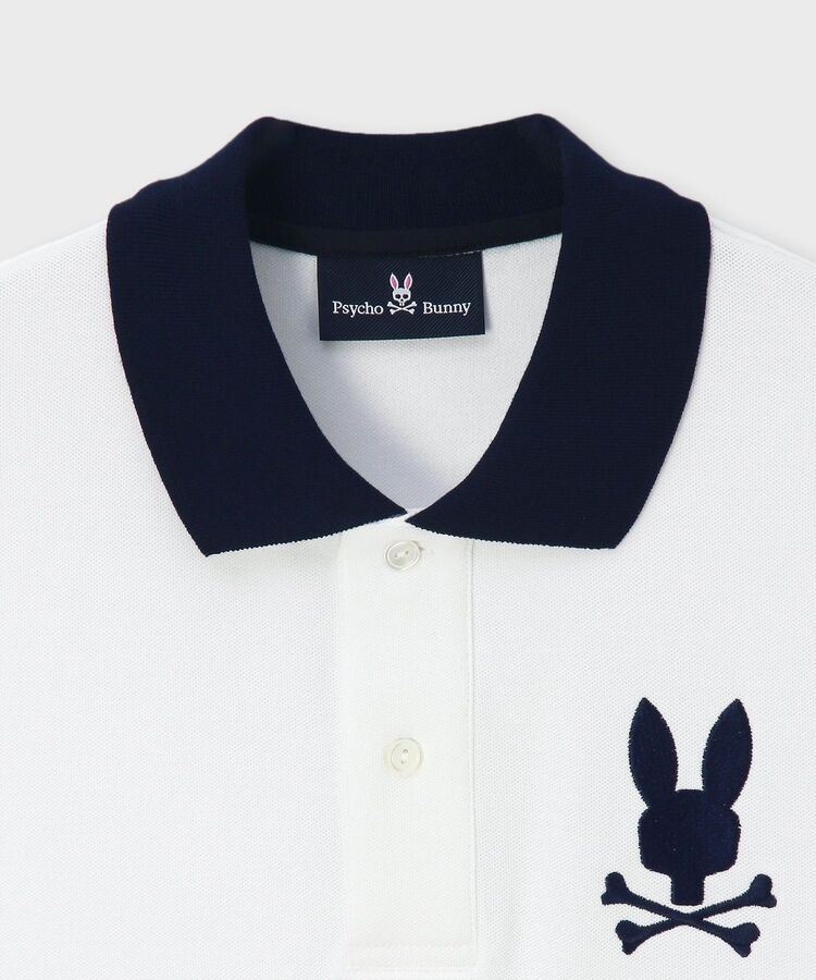 【夏モノ売り切り】新品タグ付き　サイコバニーポロシャツ 女性S ナンバリング ポロシャツ｜Psycho Bunny｜サイコバニー 公式