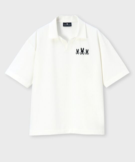 COOL LUCKジョーゼット スキッパー ポロシャツ