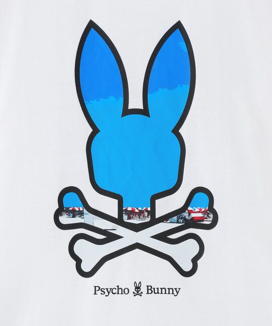 MIAMI BUNNYフォトプリント Tシャツ