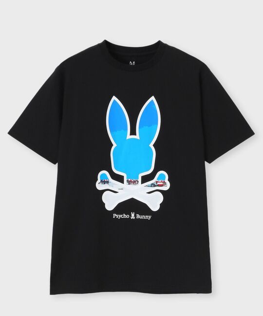 MIAMI BUNNYフォトプリント Tシャツ