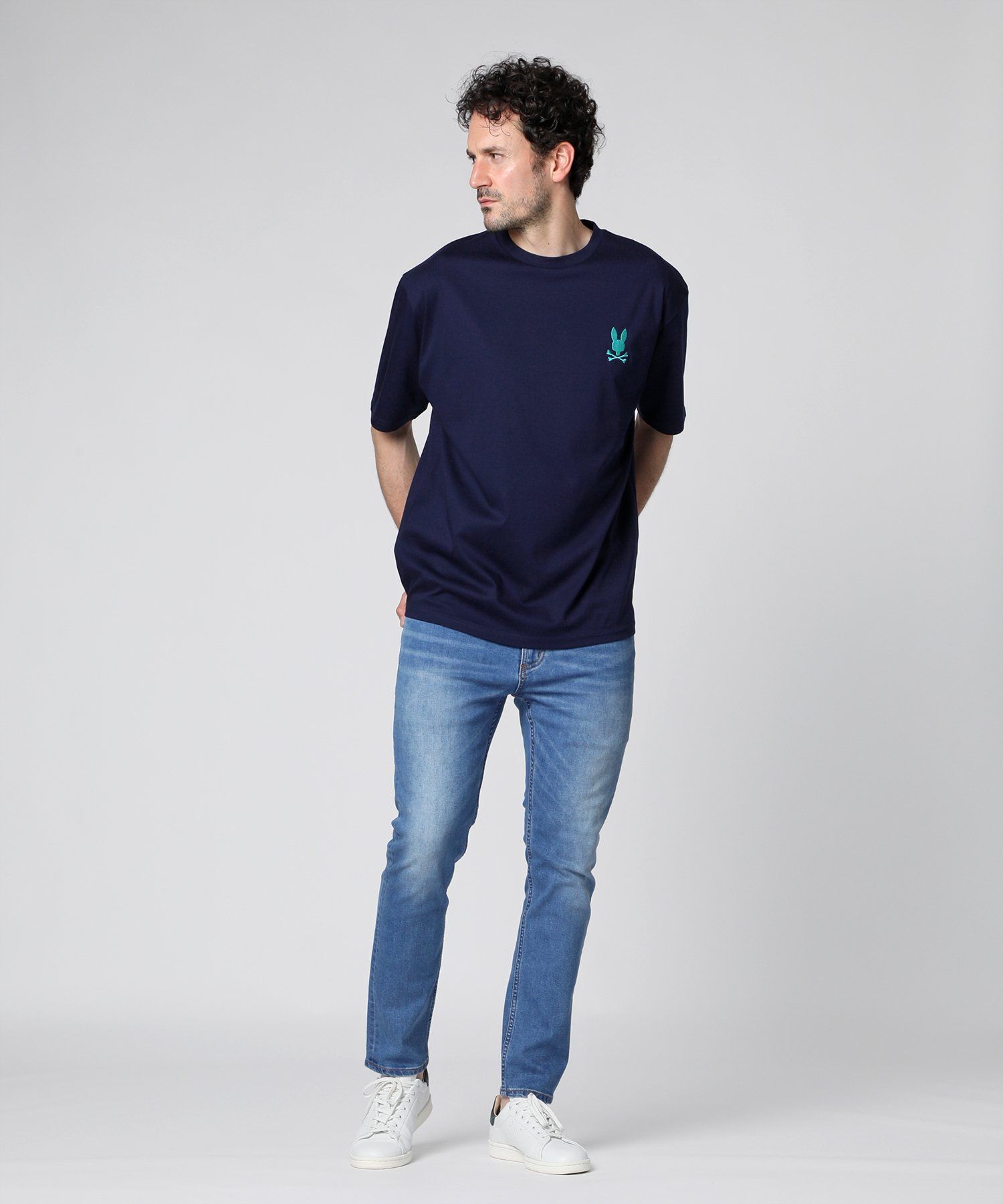 サイコバニー　NEWポケットバニー シルケットスムース ロングスリーブTシャツ NEWポケットバニー シルケットスムース ロングスリーブTシャツ